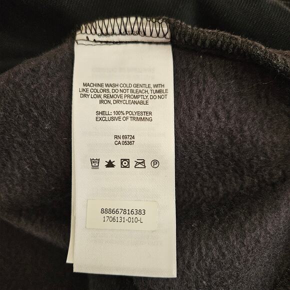 Columbia Men's Fleece Vest Full Zip 2 Pocket Dk Gray Sz L EUC - Picture 7 of 7